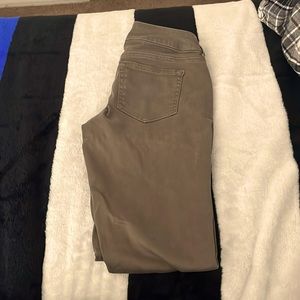 Olive Color Jeggings XS-Regular